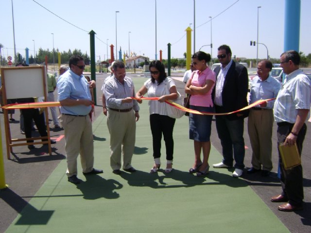 Inauguración de la zona del Mercadillo de La Morra