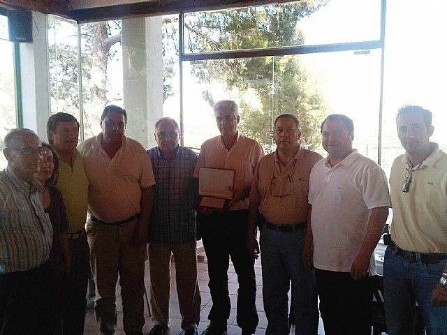 La Mancomunidad de Servicios del Valle de Ricote homenajeó a Don Francisco Coll Espinosa