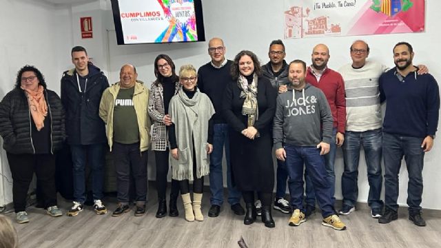 Jesús Viciana, proclamado candidato por el PSOE a la alcaldía de Villanueva del Río Segura para las próximas elecciones municipales