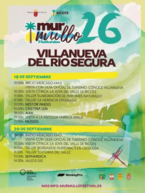 Restaurante Jardines de Villanueva se suma al Festival Murmullo del Valle de Ricote con una propuesta gastronómica ligada al territorio