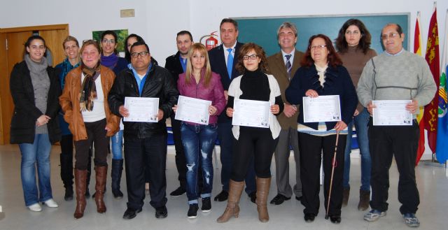 Clausura del taller 'Zapatero Remendón' impartido en el municipio de Villanueva del Río Segura