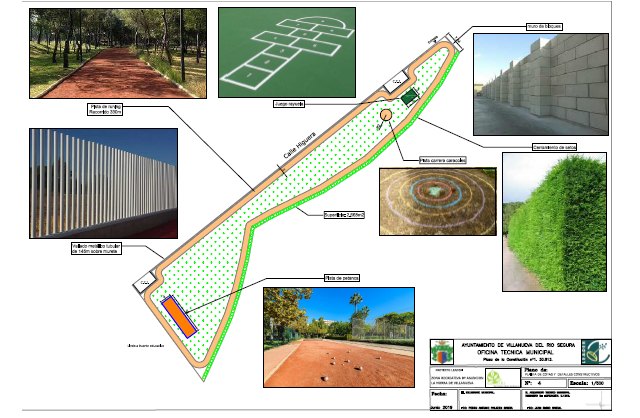 Inicio  de obras de zonas verdes con dotación de  espacios de actividad física y  juegos en los barrios de la Morra y la Asunción